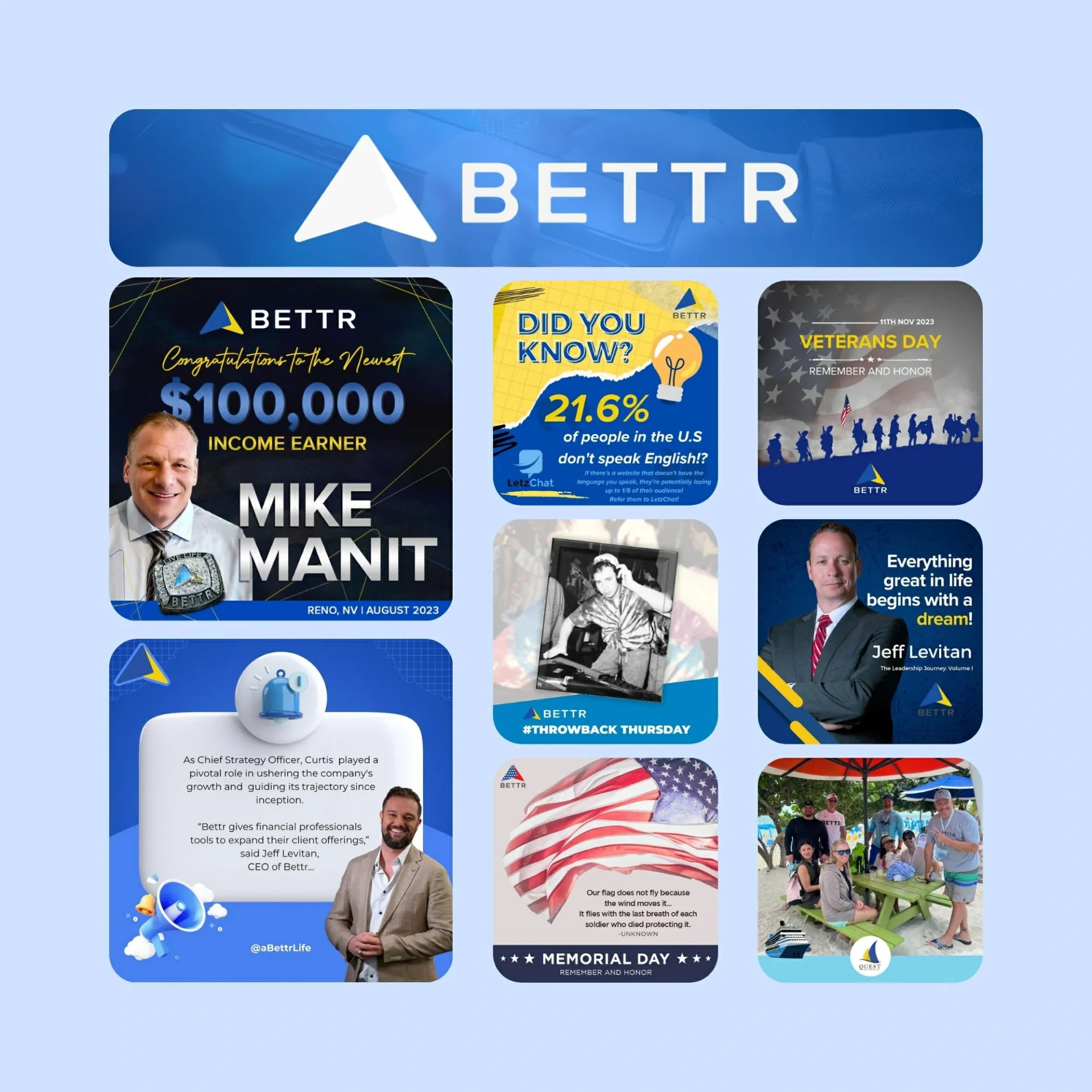 Bettr Social Designing