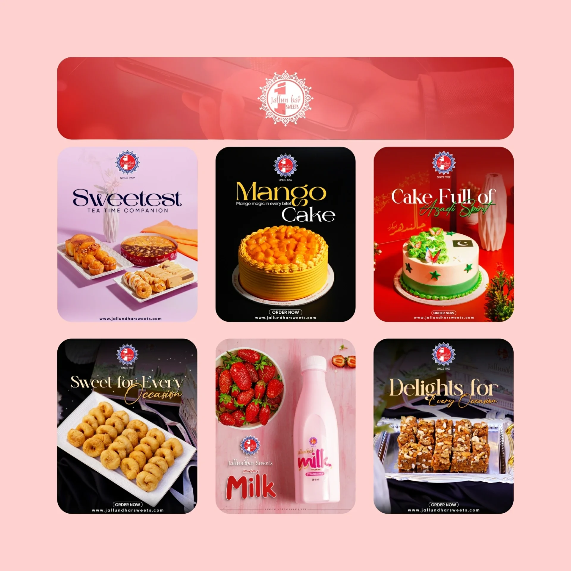 Jallundhar Sweets Social Designing