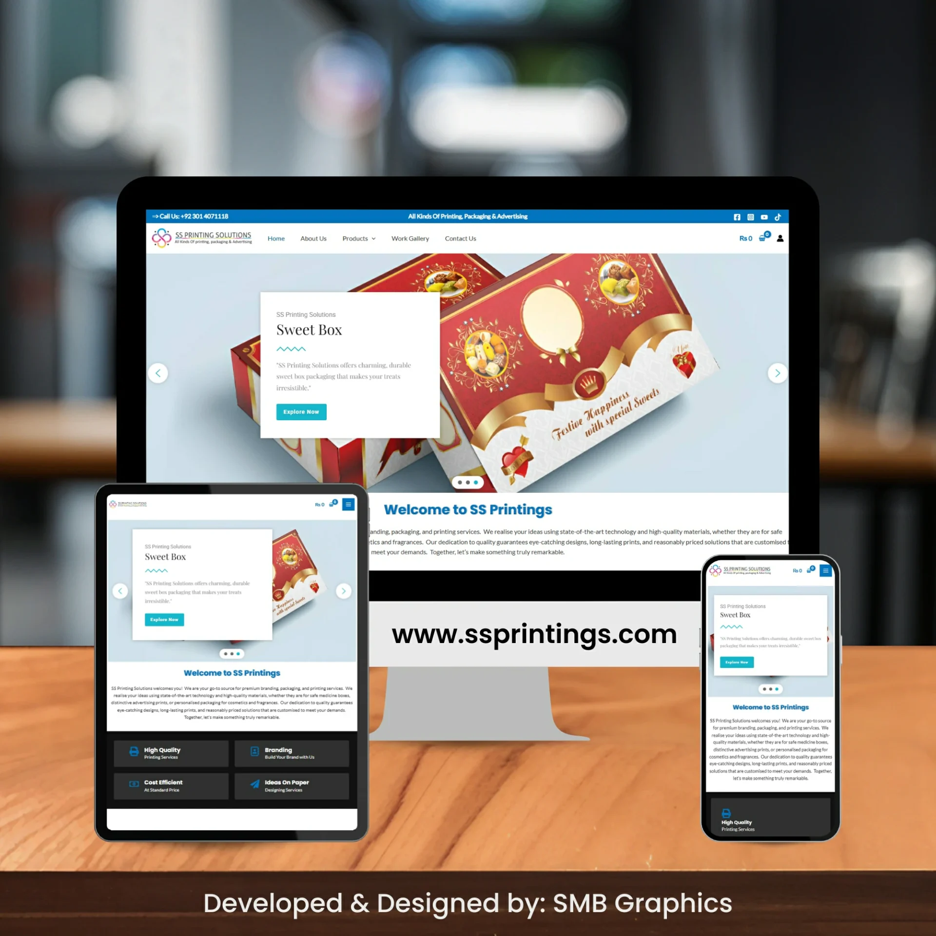 SS Printing Website