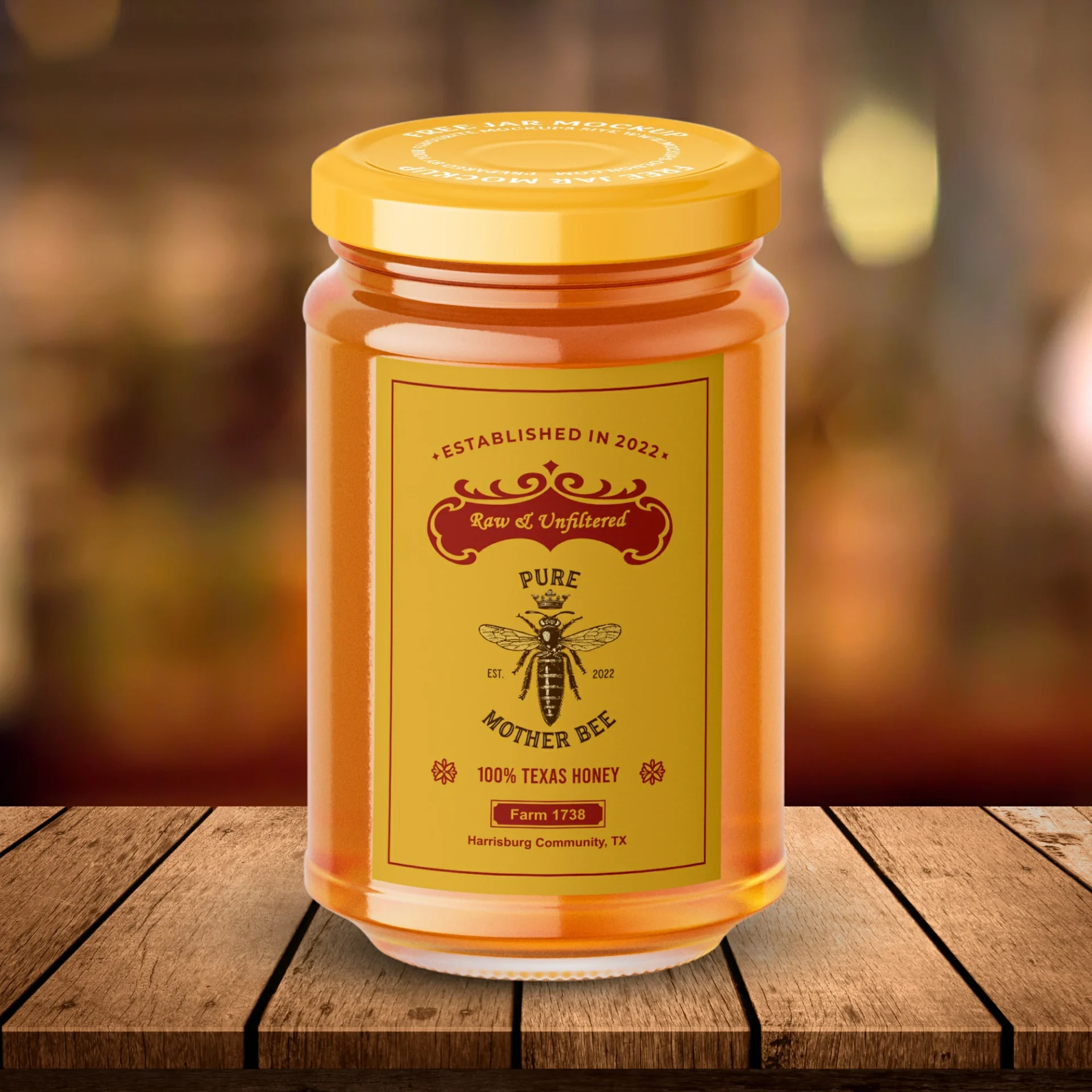 Taxes Honey Packaging