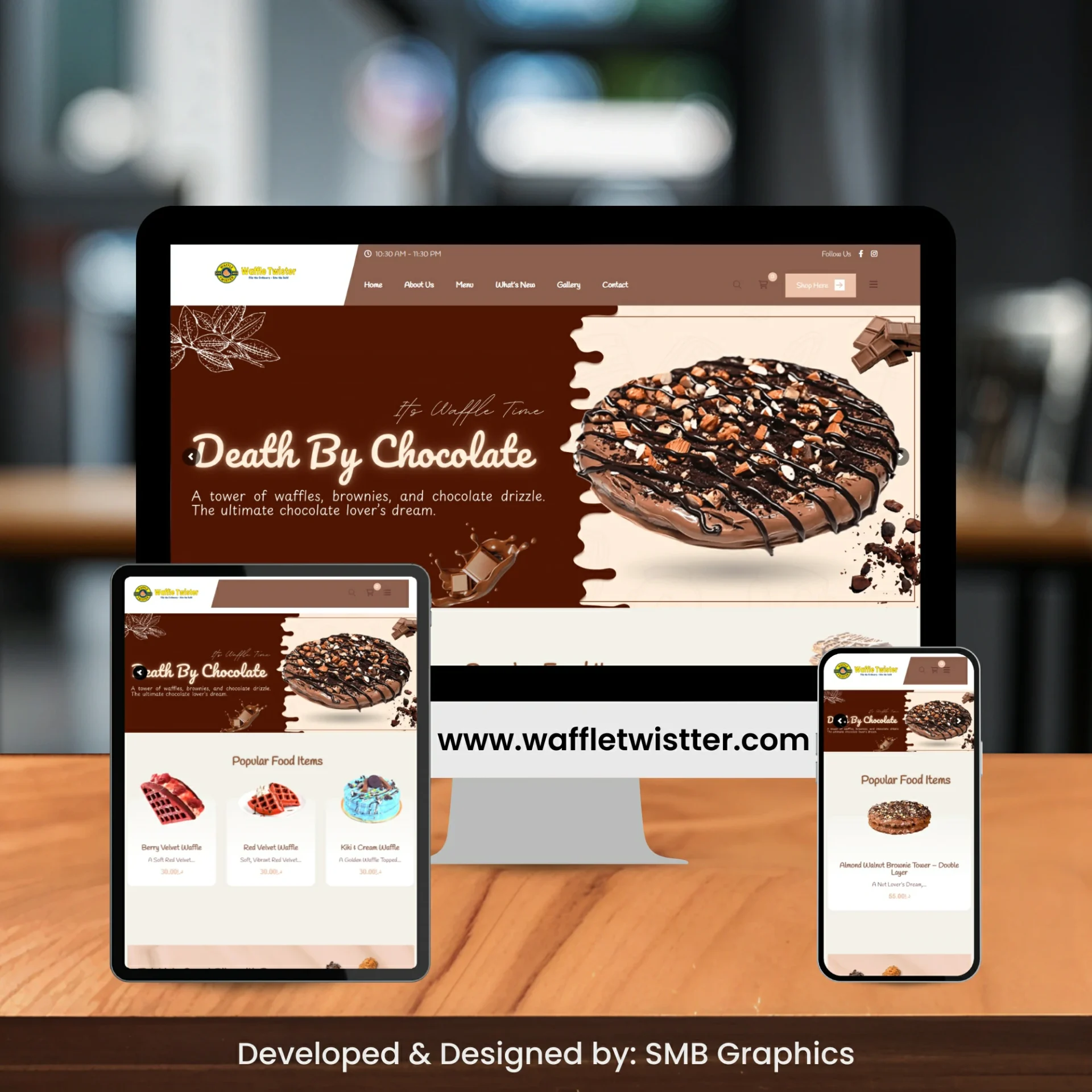 Waffle Twister Website